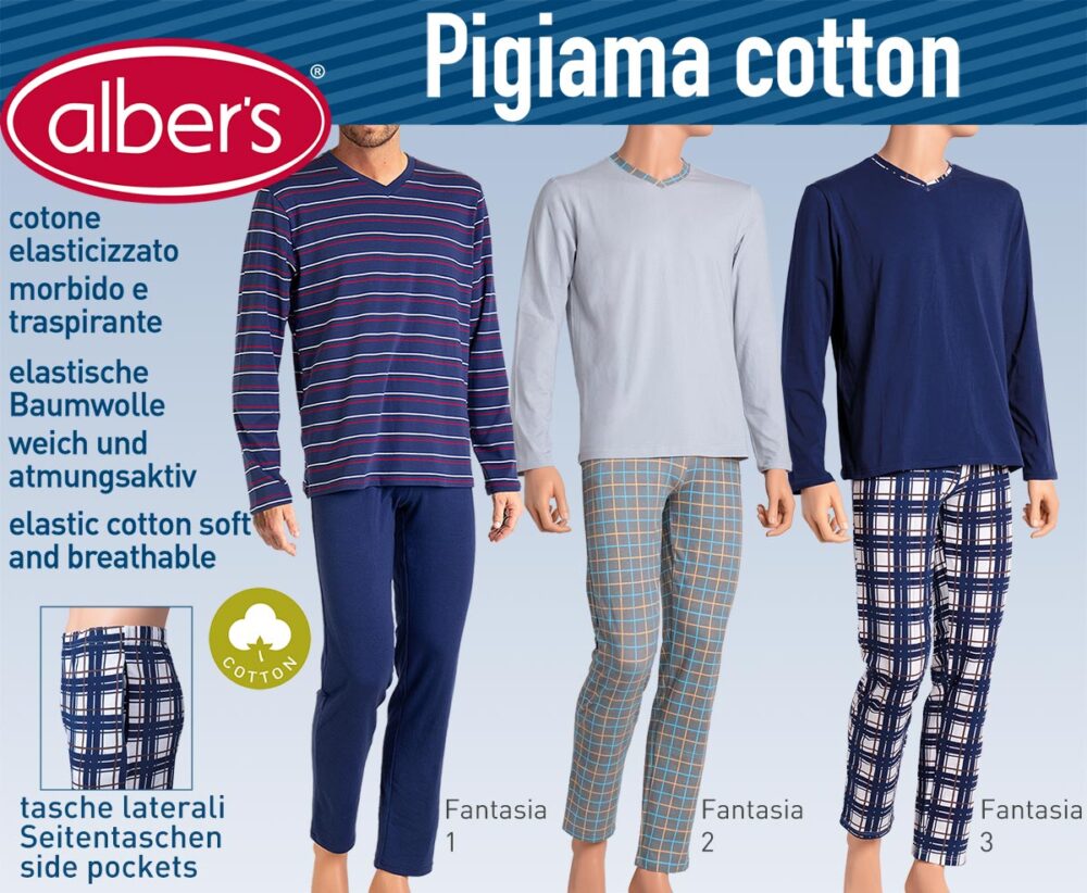 MEN'S PYJAMA SET LONG