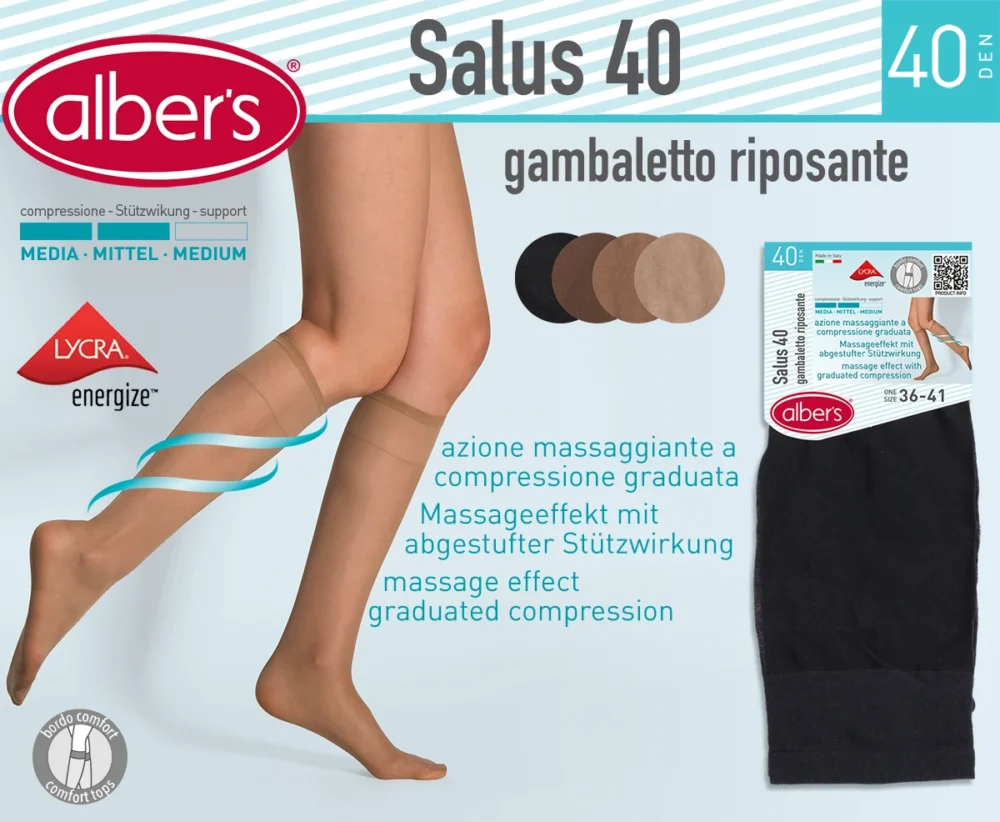 SALUS 40 LADIES KNEE-HIGH 40 DEN LYCRA