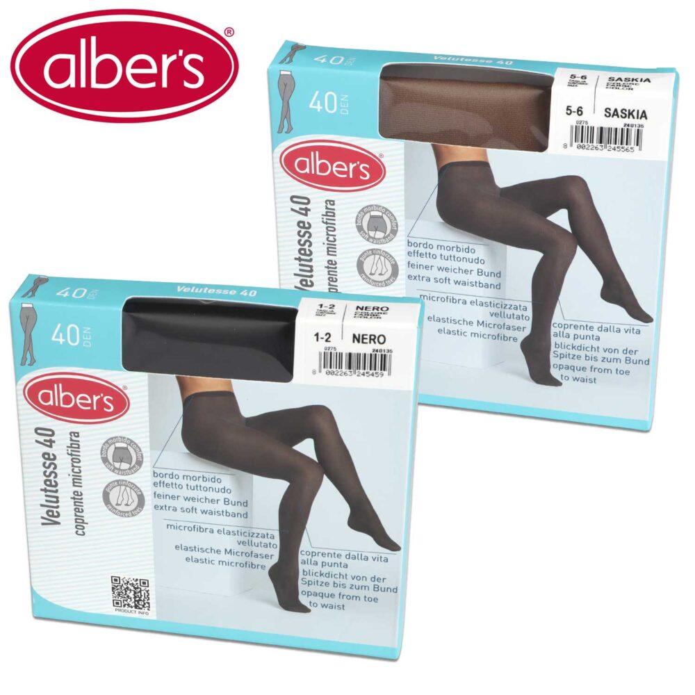 VELUTESSE 40 LADIES PANTYHOSE OPAQUE 40 DEN - Image 2