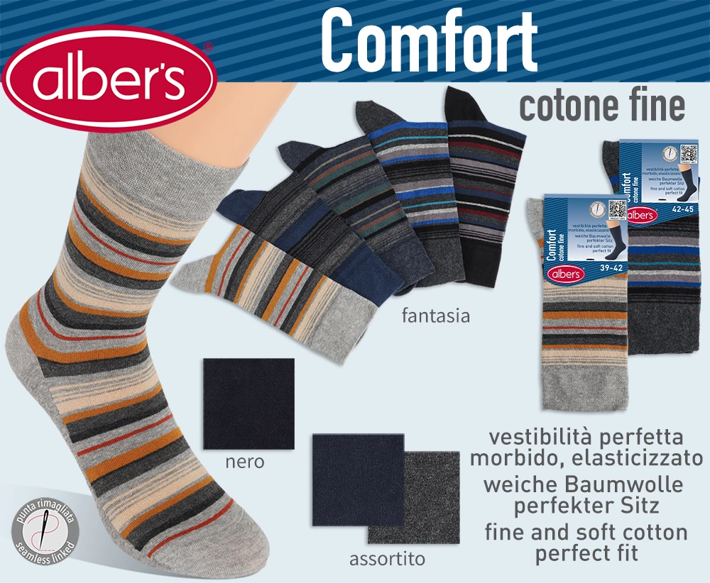 CALZINO UOMO COMFORT