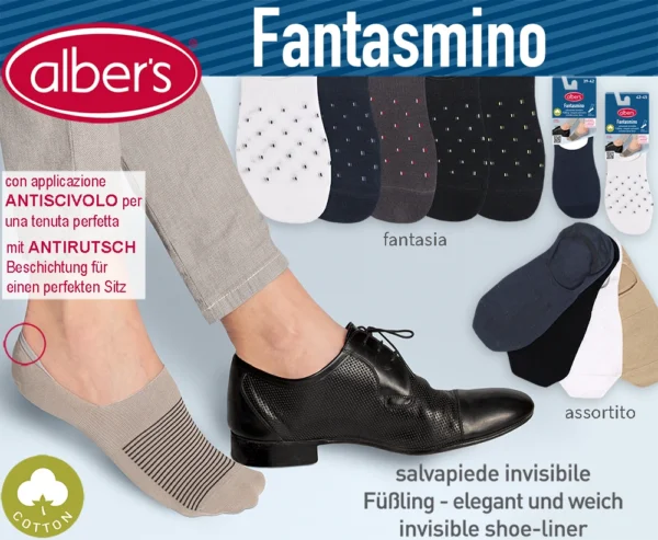 SALVAPIEDE UOMO FANTASMINO