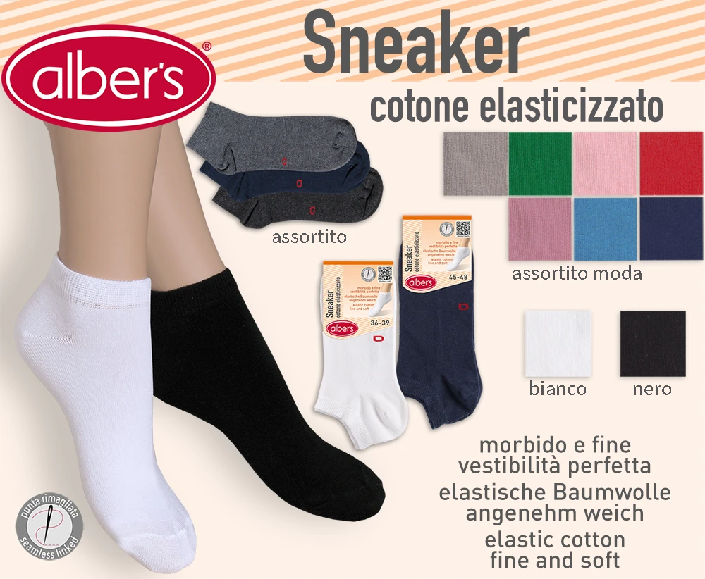 DAMEN & HERREN SNEAKER SOCKE SNEAKER