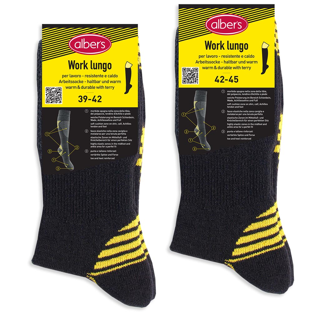 CALZINO UOMO LUNGO WORK LUNGO - immagine 2