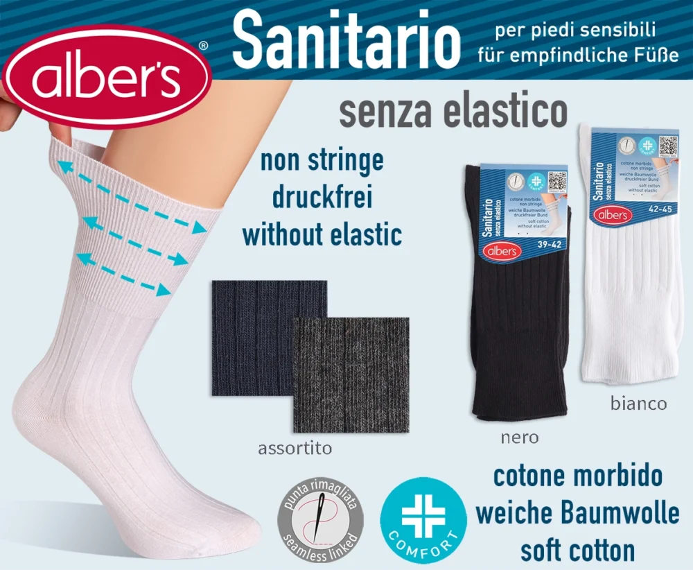 CALZINO UOMO SANITARIO