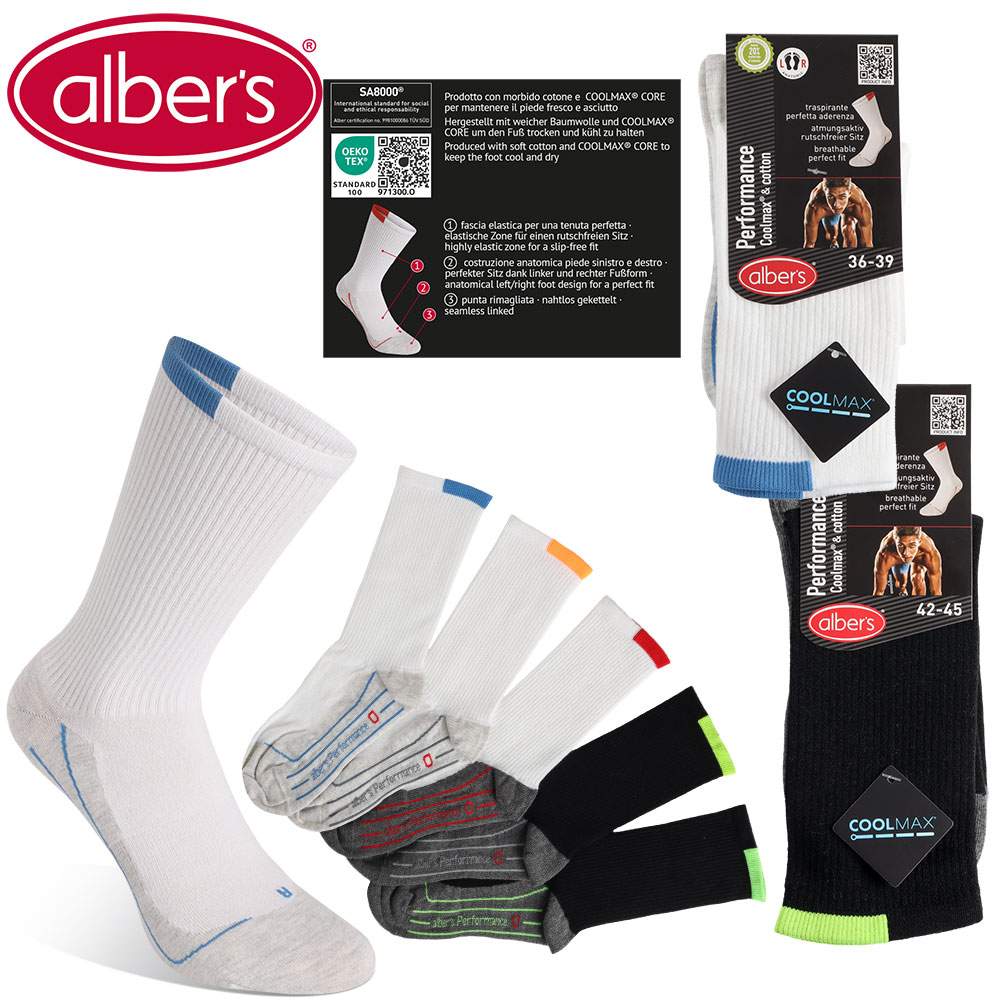 CALZINO SPORT PERFORMANCE COOLMAX - immagine 2