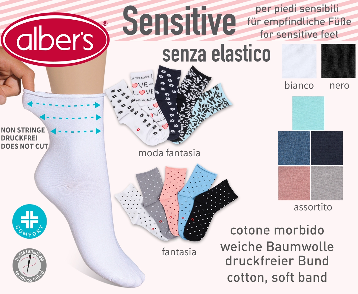DAMEN SOCKE SENSITIVE