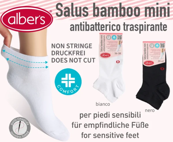 MINI-CALZA DONNA SALUS BAMBOO MINI