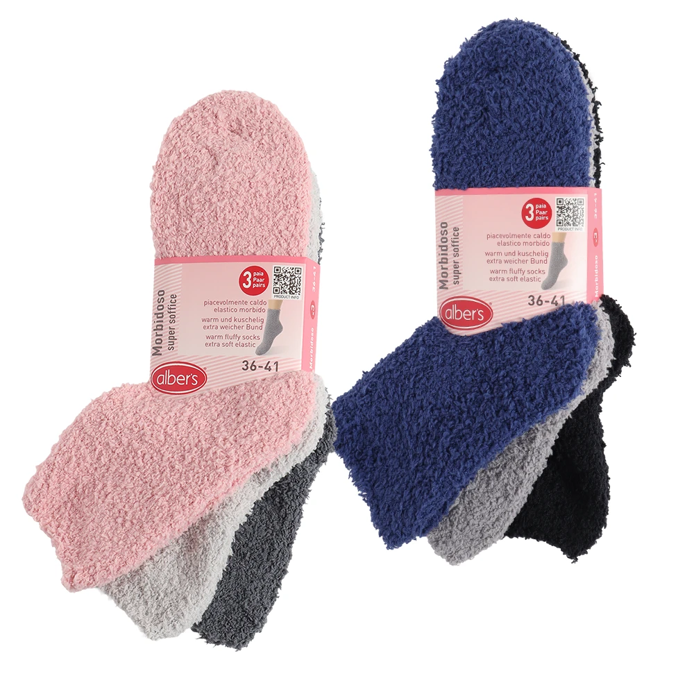 LADIES SOCKS MORBIDOSO 3 PAIRS - Image 2