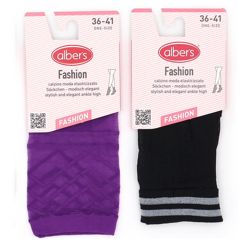 DAMEN KNÖCHELSOCKE FASHION – Bild 2