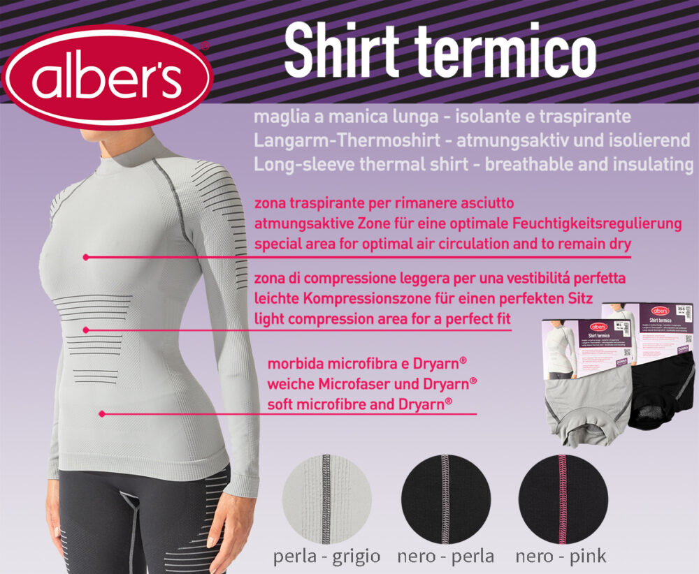 LADIES SHIRT TERMICO MICRO