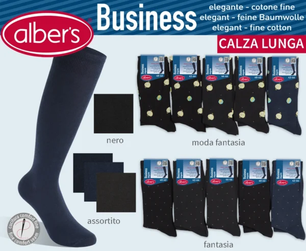 CALZINO UOMO LUNGO BUSINESS