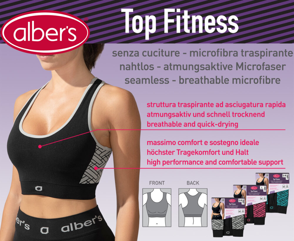LADIES TOP FITNESS MICRO SEAMLESS