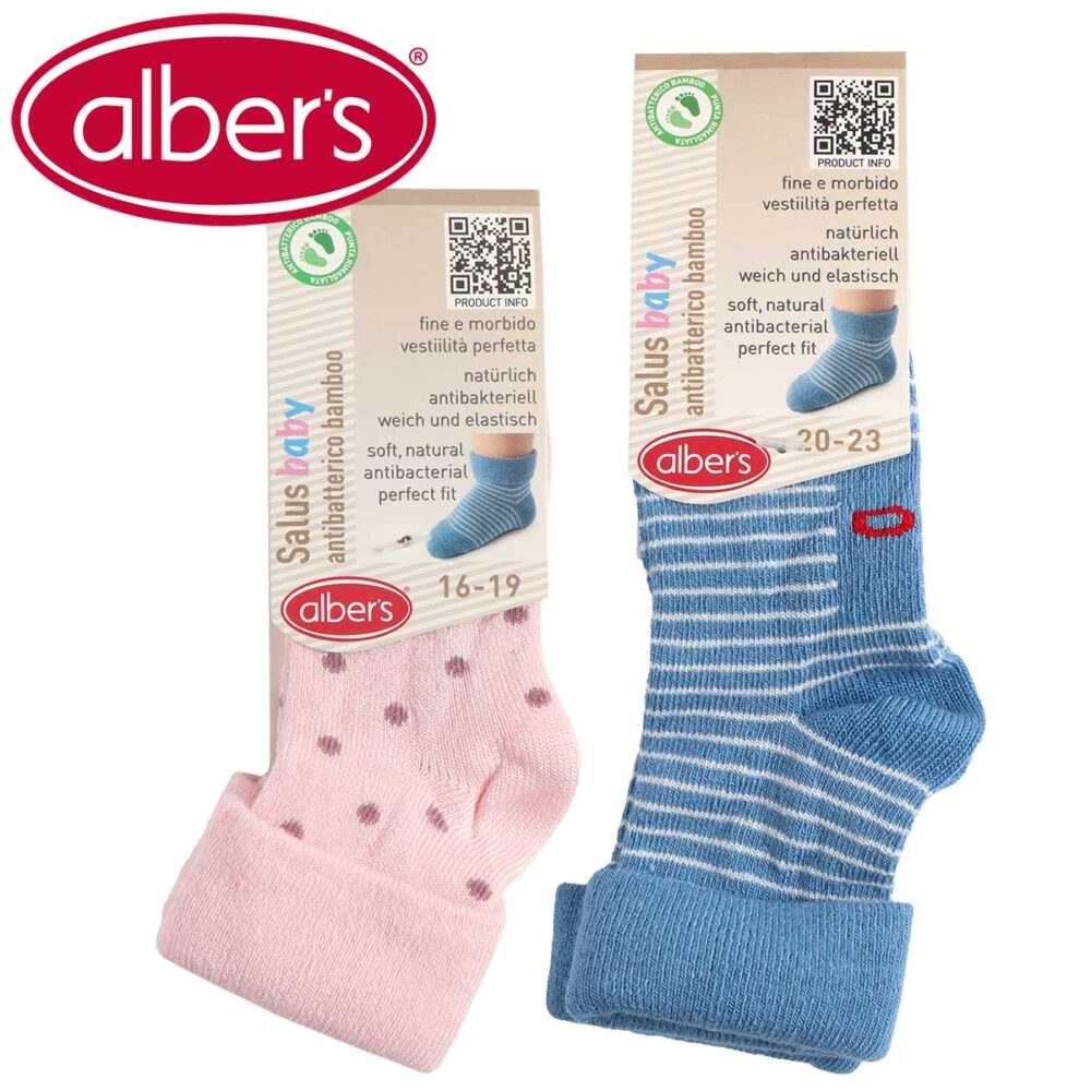 SALUS BABY ANTIBACTERIAL BAMBOO SOCKS - Image 2