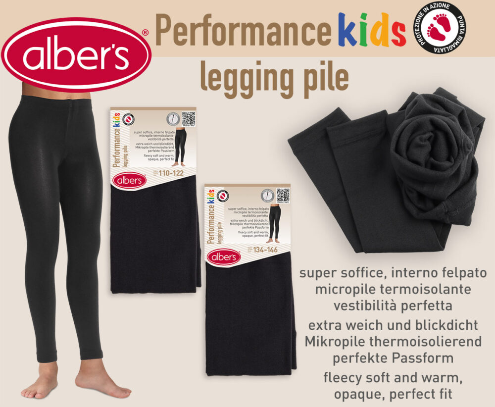 PERFORMANCE KIDS LEGGING PILE