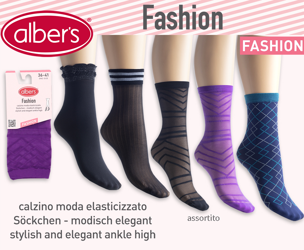 DAMEN KNÖCHELSOCKE FASHION