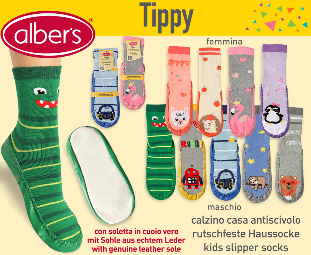 CHILDREN'S SLIPPER SOCKS TIPPY