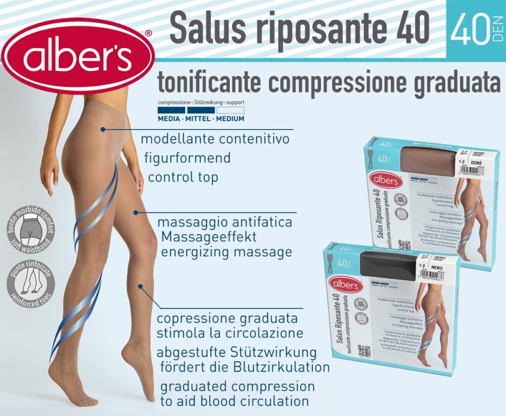 SALUS RIPOSANTE 40 LADIES PANTYHOSE 40 DEN