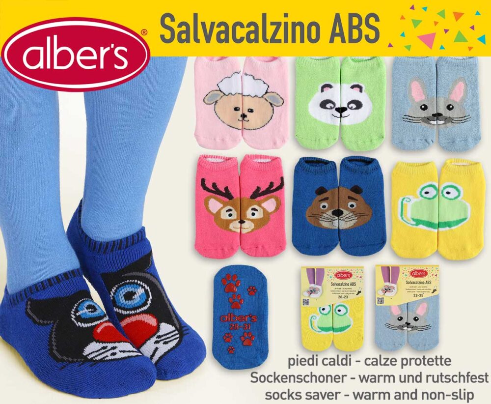 CHILDRENS SNEAKER SOCKS SALVACALZINO ABS